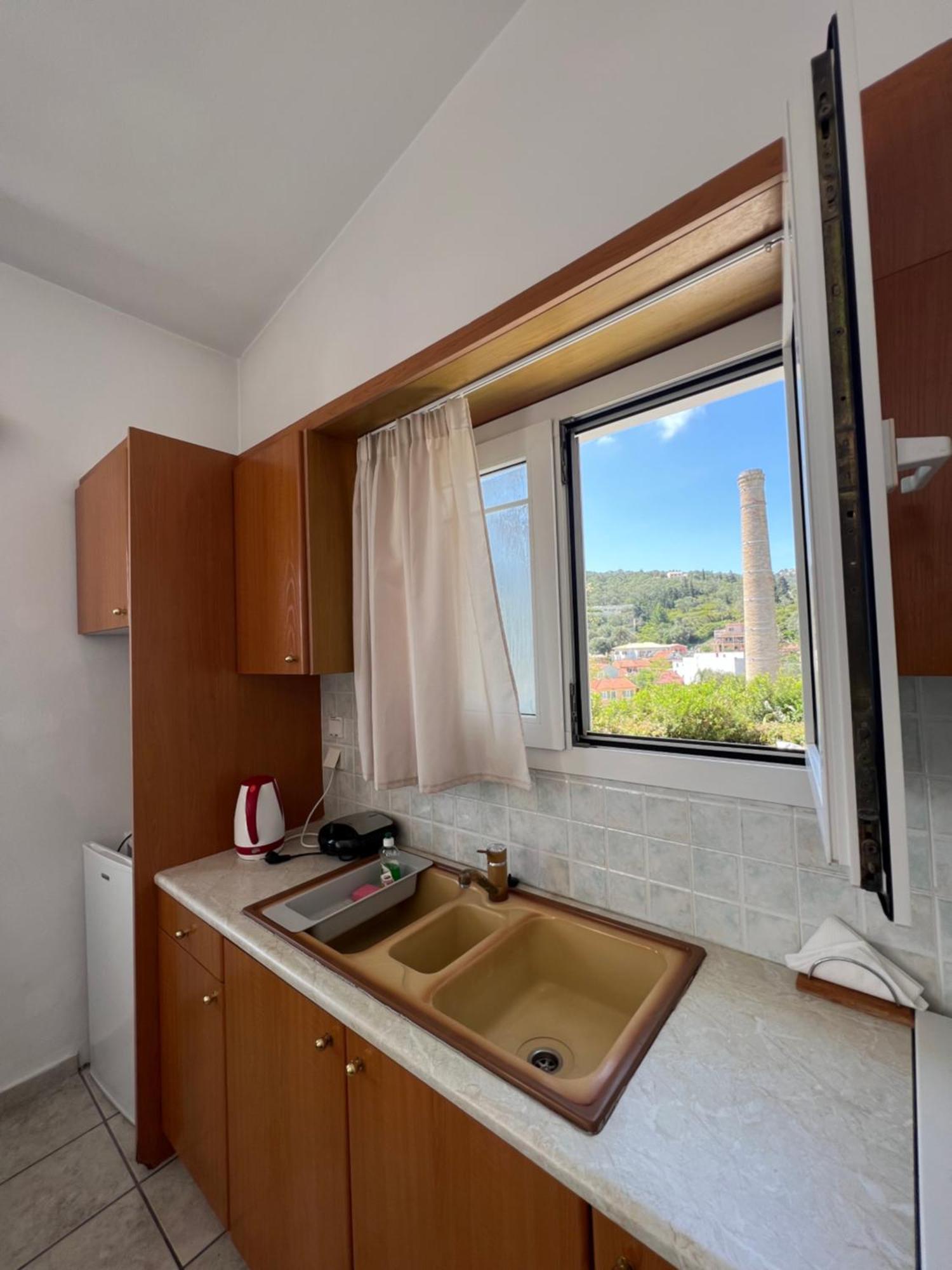 Aronis Spyros Panoramic Seaview Apartments Longós Pokoj fotografie